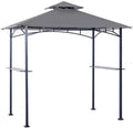 ABCCANOPY Grill Shelter Replacement Canopy Roof for Model L-GZ238PST-11 (Grey)