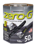 APEX Zero-G Fiber Garden Water Hose, Gray, 25'