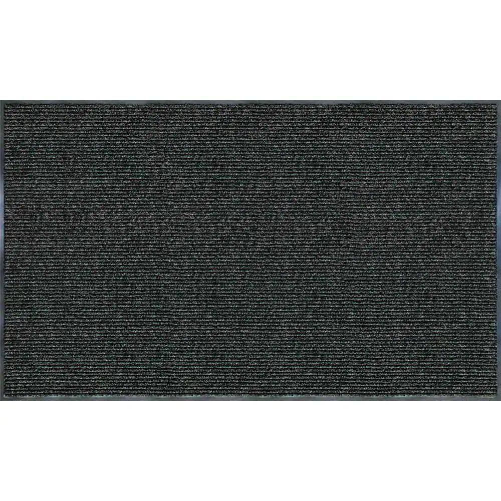 TrafficMaster Enviroback Charcoal 60 in. x 36 in. Recycled Rubber/Thermoplastic Rib Door Mat