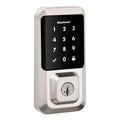 Kwikset Halo Touchscreen Wi - Fi Smart Deadbolt Hardware Lock with Smartkey Satin Nickel