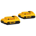 DeWalt DCB203-2 20V Max Compact XR Li-ion Compact Battery, 2-Pack
