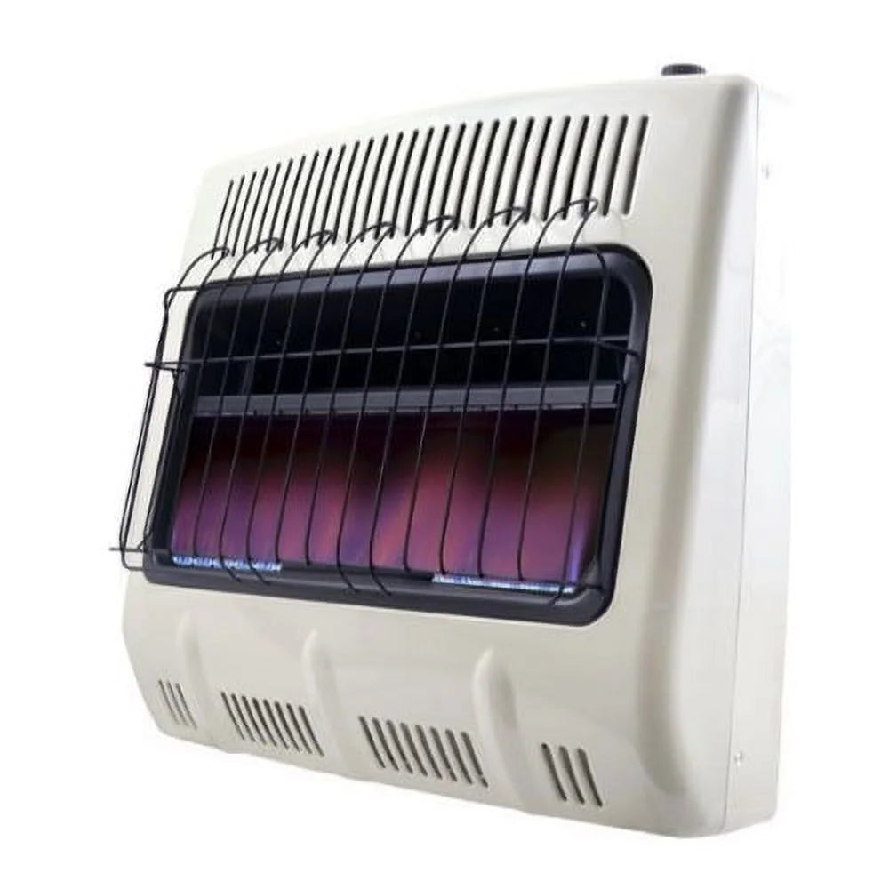 Mr. Heater 30, 000 BTU Unvented Blue Flame Propane Heater with Blower