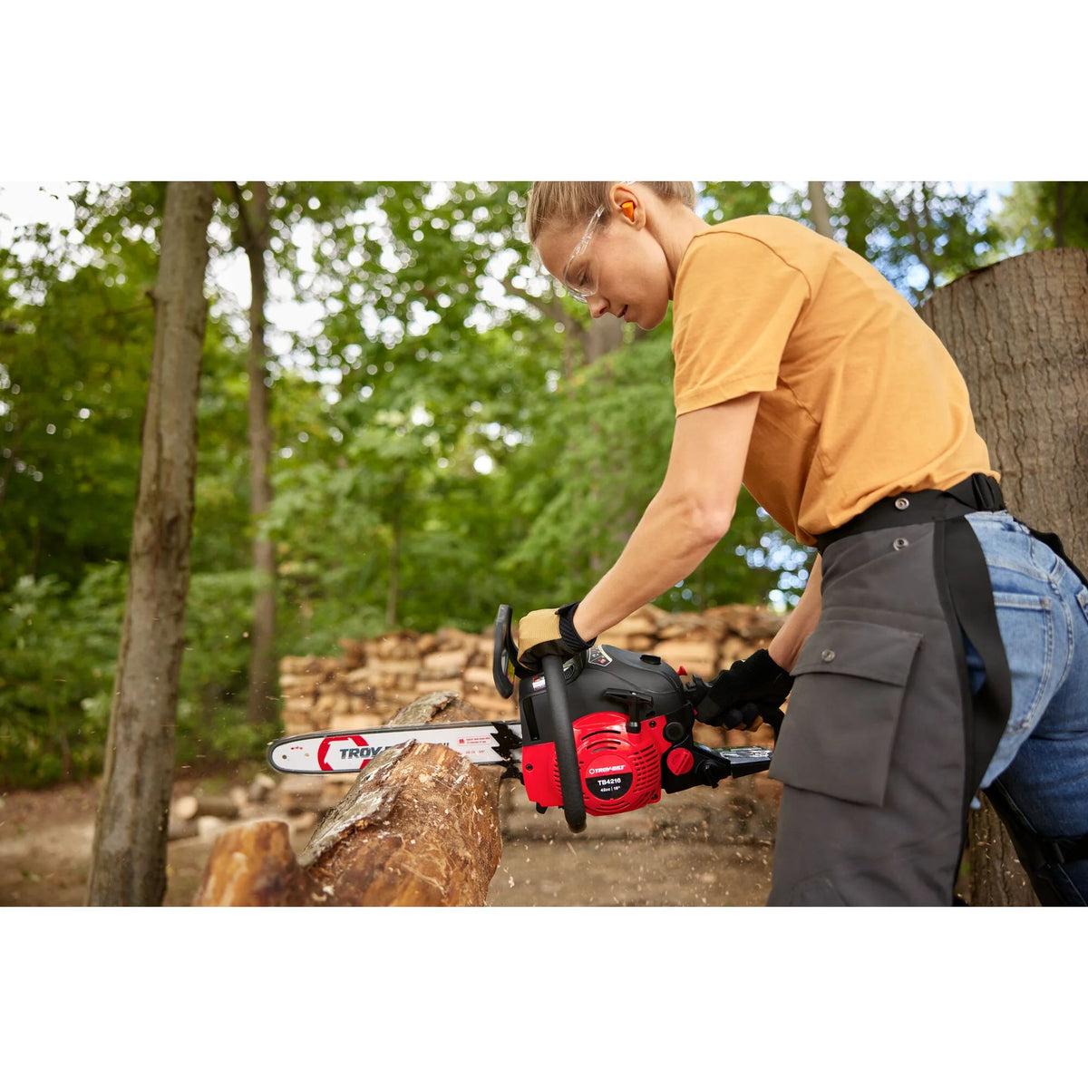 Troy - Bilt 42cc 16" Gas Chainsaw, TB4216