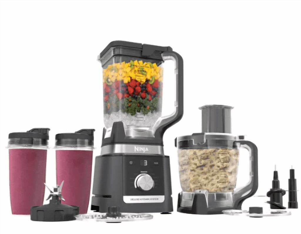 Ninja Deluxe Kitchen System with 88 - Oz. Pitcher, 9 - Cup Processor, & Auto - Iq