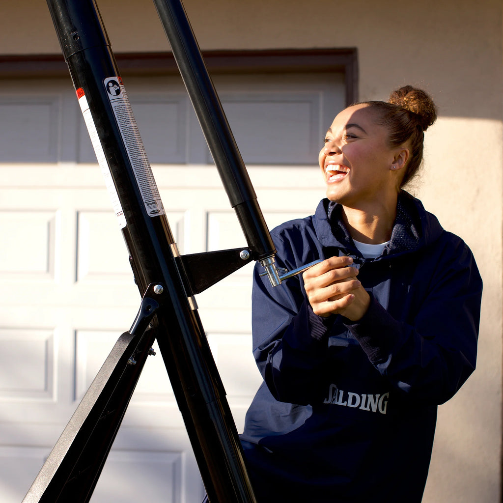 Spalding Ultimate Hybrid® 54" Acrylic Portable Basketball Hoop