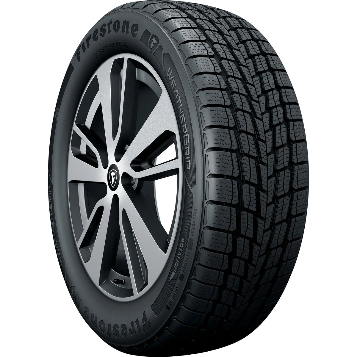 Firestone Weathergrip All-Weather 225/60R17 99H Passenger Tire