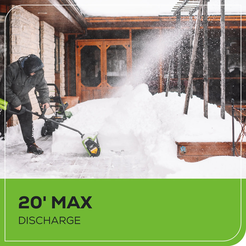 Greenworks 60V 12" Cordless Snow Shovel (Tool Only)