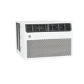 GE 350-sq ft Window Air Conditioner with Remote (115-Volt, 8000-BTU) Wi-Fi Enabled in White | AWFS08WWL