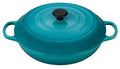 Le Creuset 5-Quart Signature Cast Iron Braiser - Caribbean