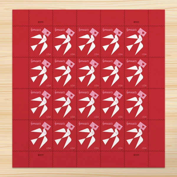Forever Stamps 2024 Love Series – Love & Celebration. First-Class Postage