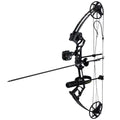 Archery Ready to Hunt Compound Bow Package for Adults and Teens, 25" - 31" Draw Length .0 - 70 lb Draw Weight, up to IBO 320 Fps .lightweight Design Bow, Fully Adjustable
