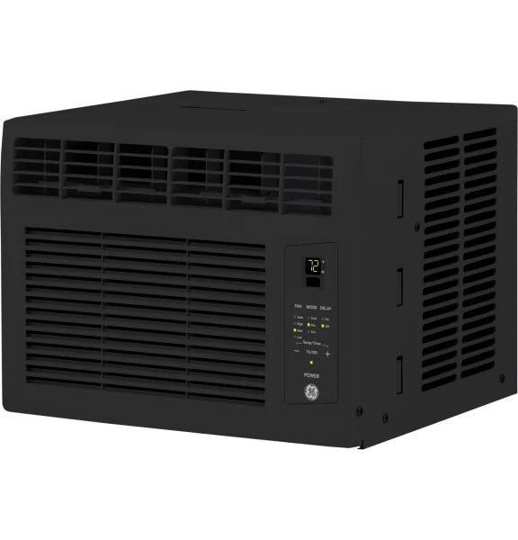Ge? 6, 000 BTU Electronic Window Air Conditioner for Small Rooms up to 250 Sq Ft., Black