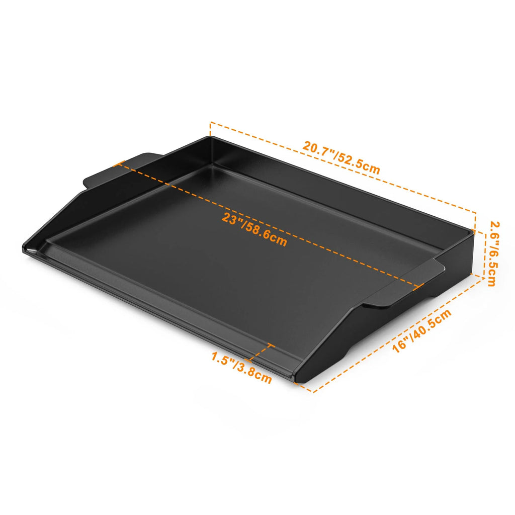 Onlyfire 23 x 16 Universal Cast Iron Cooking Griddle