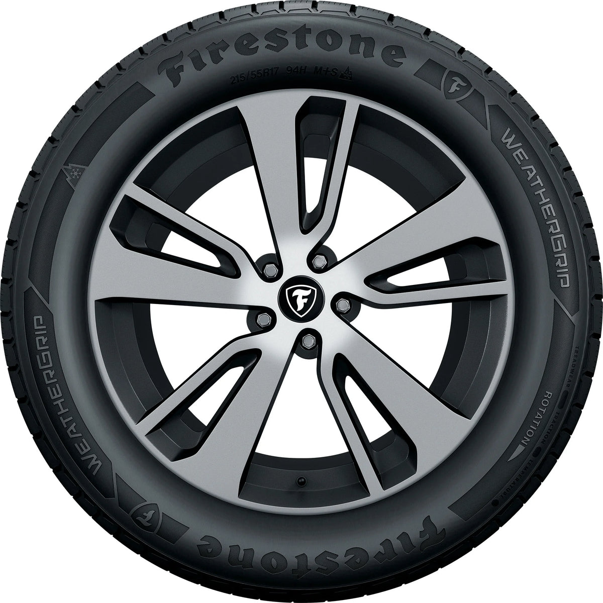 Firestone Weathergrip All-Weather 225/60R17 99H Passenger Tire