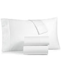 Charter Club Damask 550 TC 100% Supima Cotton Queen Sheet Set, White