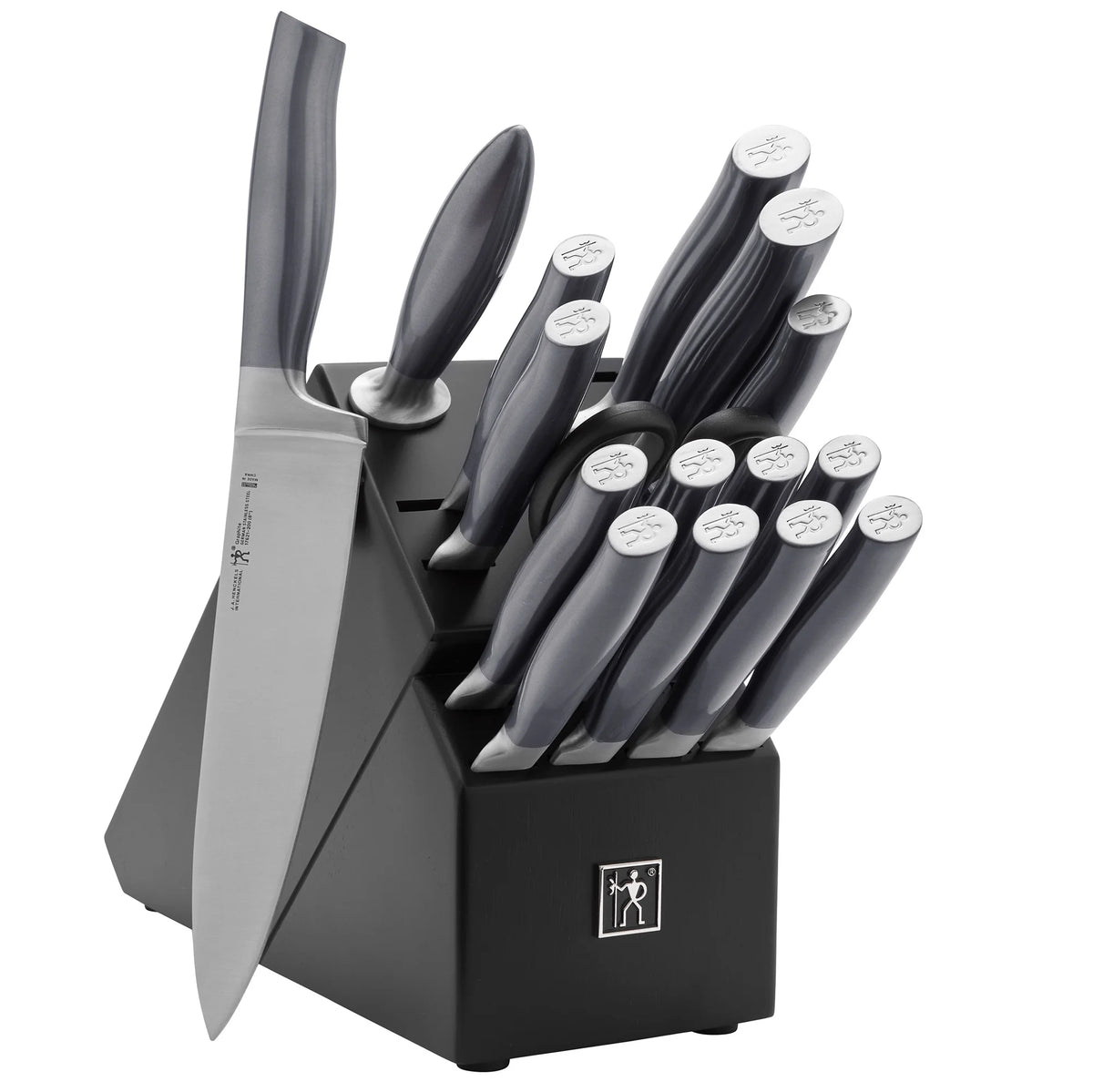 J.A. Henckels International Graphite 14 - Pc Self - Sharpening Knife Block Set