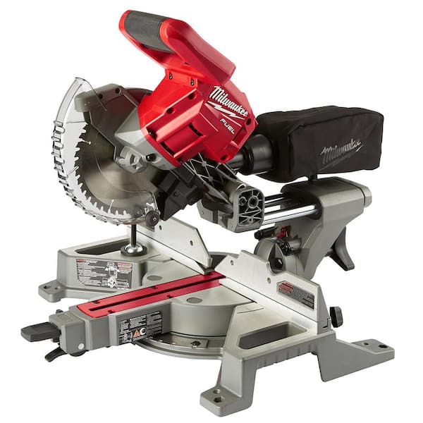 M18 FUEL 18V Lithium - Ion Brushless Cordless 7 - 1/4 In. Dual Bevel Sliding Compound Miter Saw with Stand (Tool - Only)