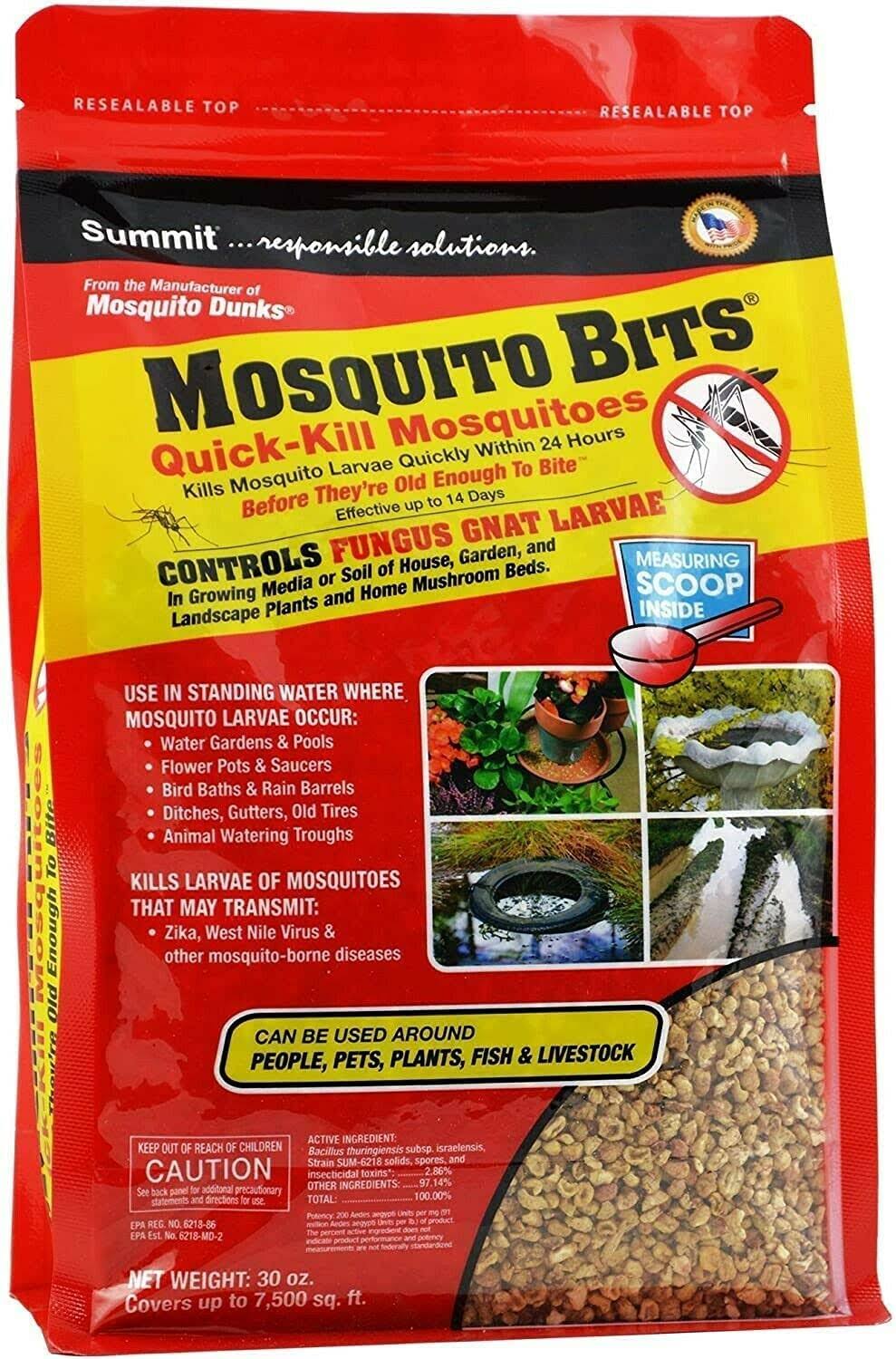 Summit...responsible Solutions Mosquito Bits - Quick Kill FamilyValue 1pack (30Ounce)