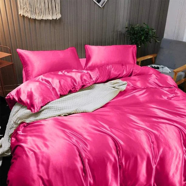 Cloud Fino 100% Silk Comforter 300 GSM Quilt Suitable for All-Season Silky Super Soft Twin/Twin XL Lilac
