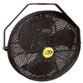 J and D 18" Black Indoor & Outdoor Wall- Ceiling- or Pole Mount Fan | POW18B