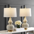 Tamara 29" Table Lamp Set House of Hampton Base Color: Cream