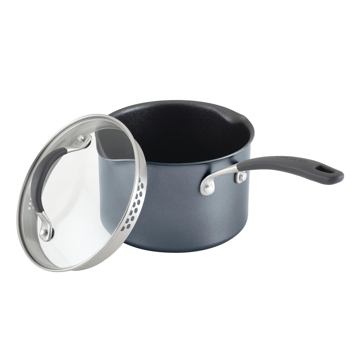 Circulon A1 Scratch Defense 10 Piece Nonstick Aluminum Pot and Pan Set, Cast Stainless Steel