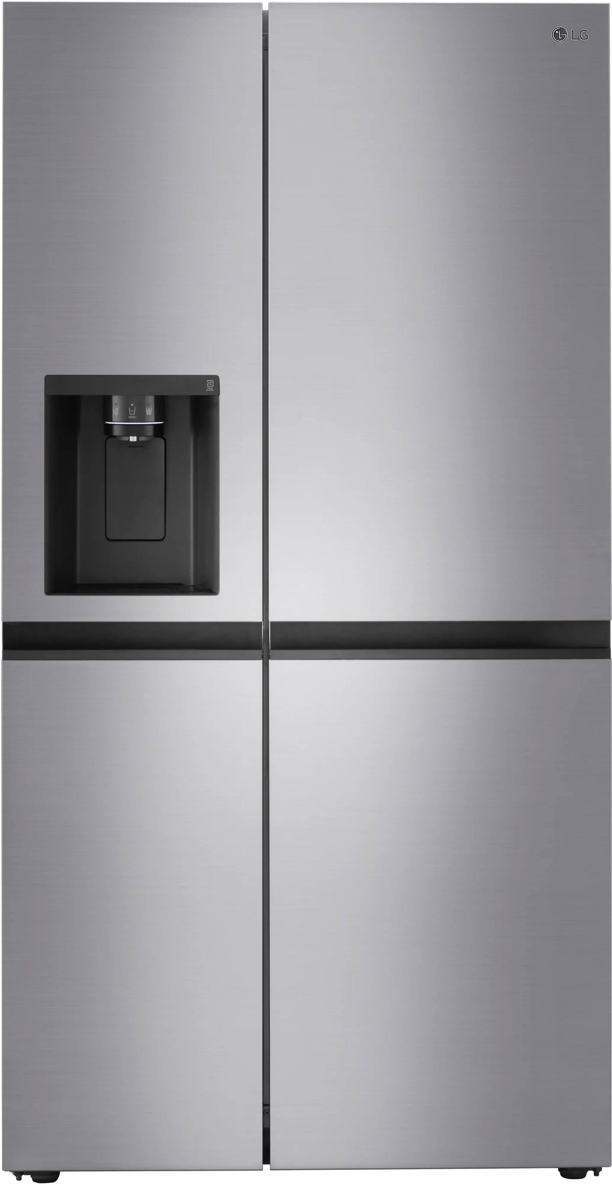 LG LRSXS2706V 27 Cu. ft. Side-By-Side Refrigerator with Smooth Touch Ice Dispenser
