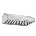 Empava 30 in. 500 CFM Ducted Under Cabinet Range Hood Shell with Permanent Filters and LED Lights in Stainless Steel