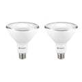 Ecosmart 90-Watt Equivalent PAR38 Dimmable Energy Star Flood LED Light Bulb Bright White (2-Pack)