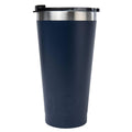 RTIC 16oz Pint Tumbler, Navy, Matte, Stainless Steel & Vacuum Insulated, Flip-Top Lid