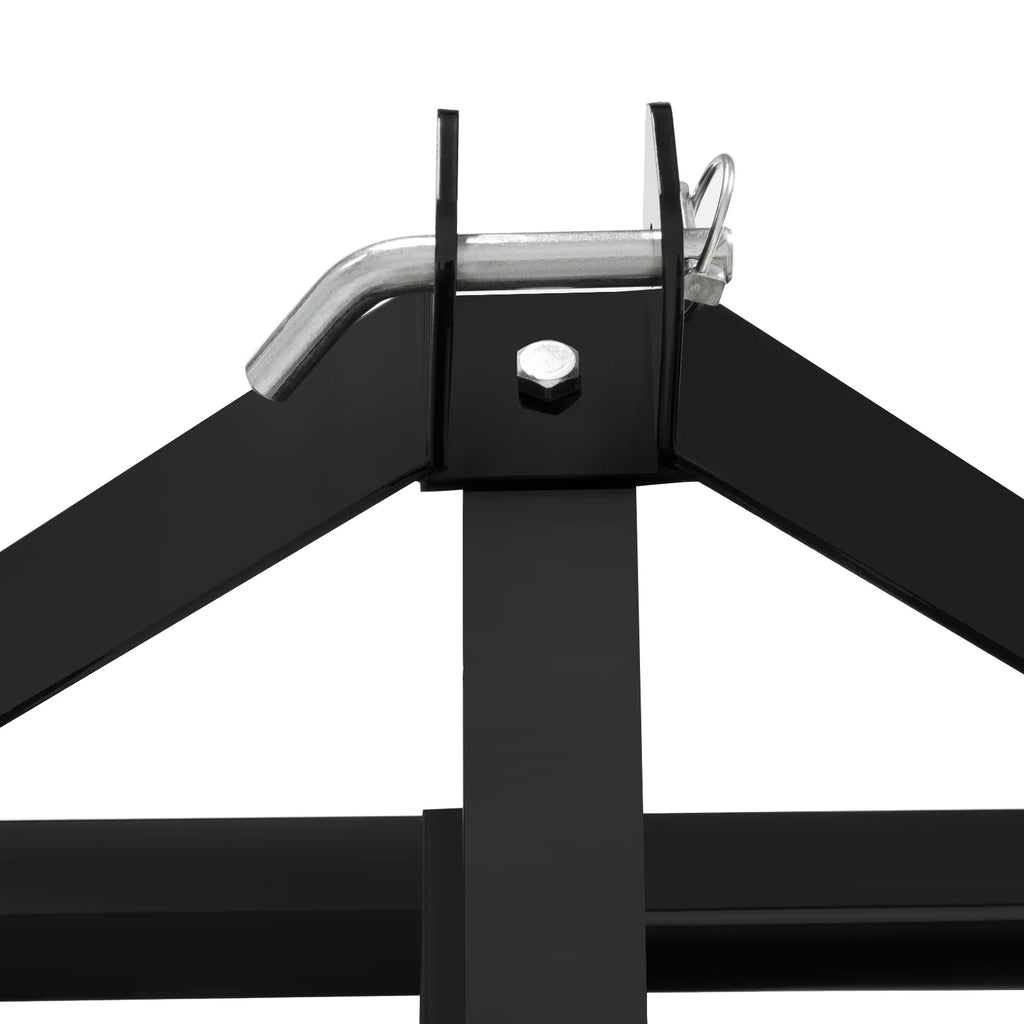 KOJEM Disc Plow Harrow for Prep Soil Cut Weeds & Clear Crop Remains Easy Mounting with Integrated 3 - Point Hitch2 PACKAGES