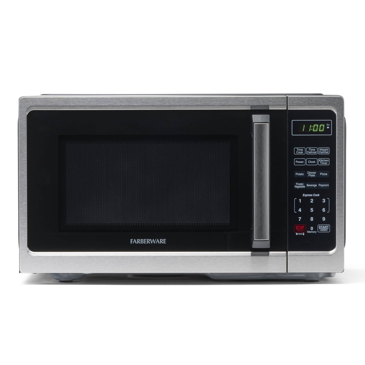 Farberware Classic FM09SS 0.9 Cu. ft 900-Watt Microwave Oven, Stainless Steel