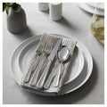 J.A. Henckels International Silvano 18/10 Stainless Steel 45-pc. Flatware Set