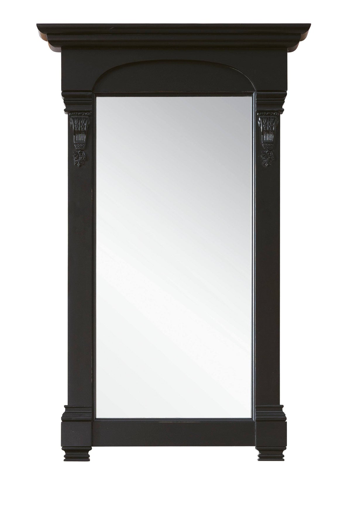 James Martin 26" Brookfield Mirror, Antique Black