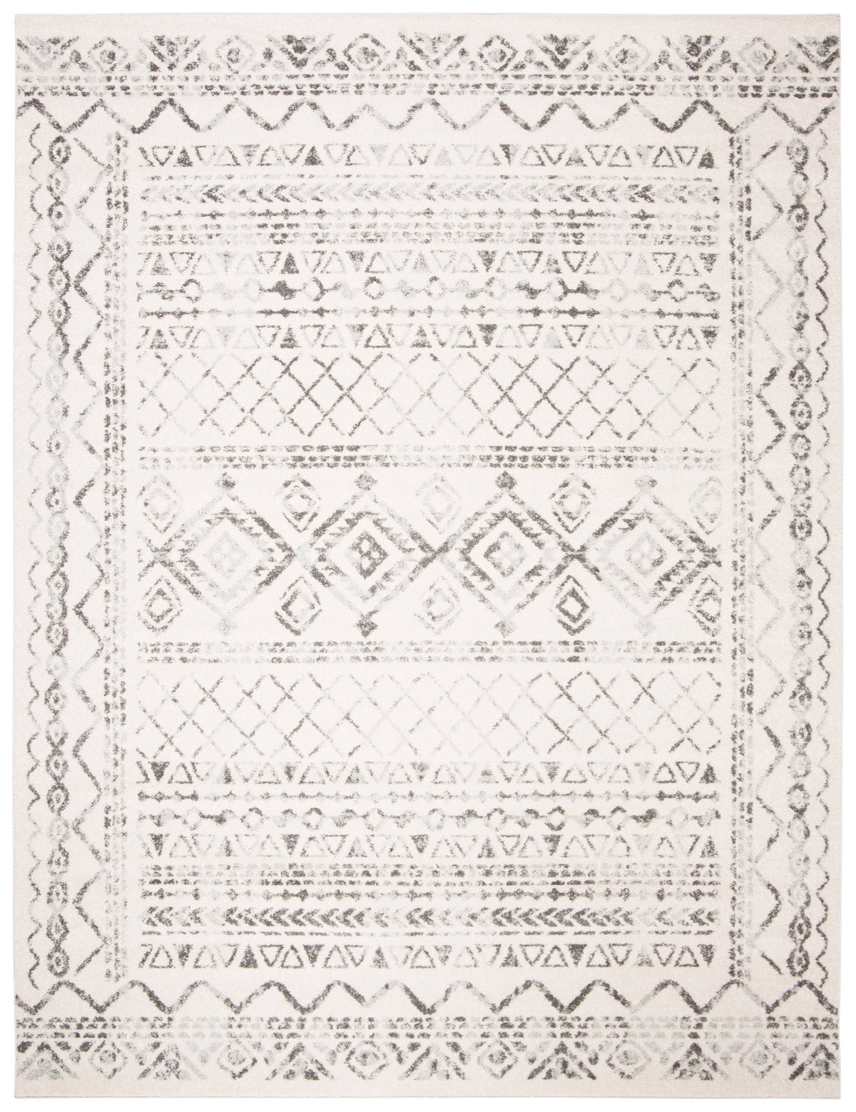 Safavieh Tulum Ivory/Gray 8 ft. x 10 ft. Area Rug