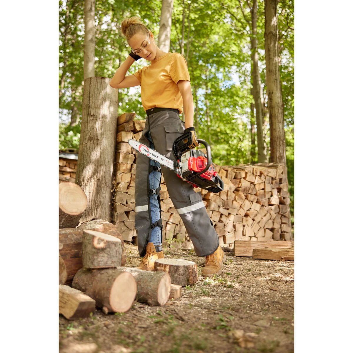 Troy - Bilt 42cc 16" Gas Chainsaw, TB4216