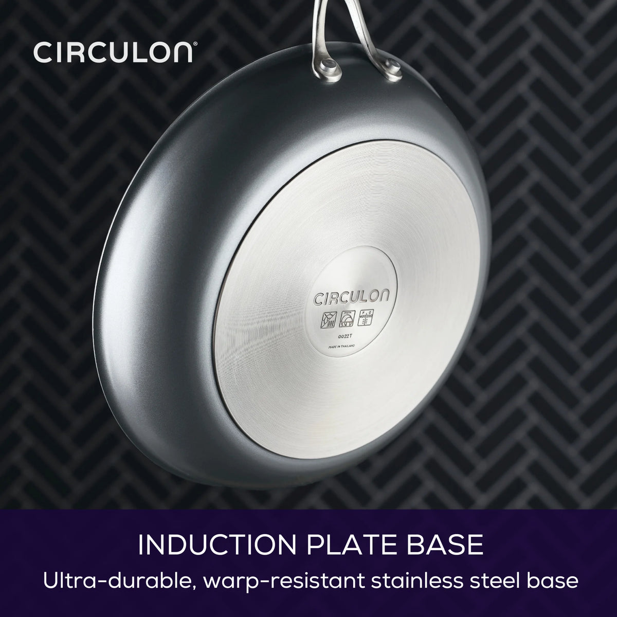 Circulon A1 Scratch Defense 10 Piece Nonstick Aluminum Pot and Pan Set, Cast Stainless Steel