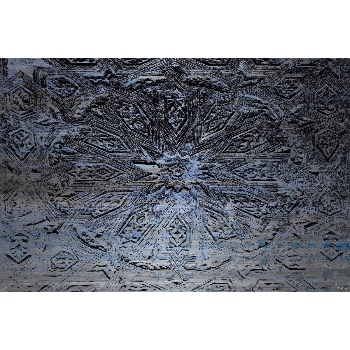 Parvez Taj Guelmin Art Print on Brushed Aluminum - 24 x 36