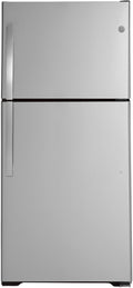 GE GTS19KYNRFS 19.2 Cu. ft. Stainless Top-Freezer Refrigerator