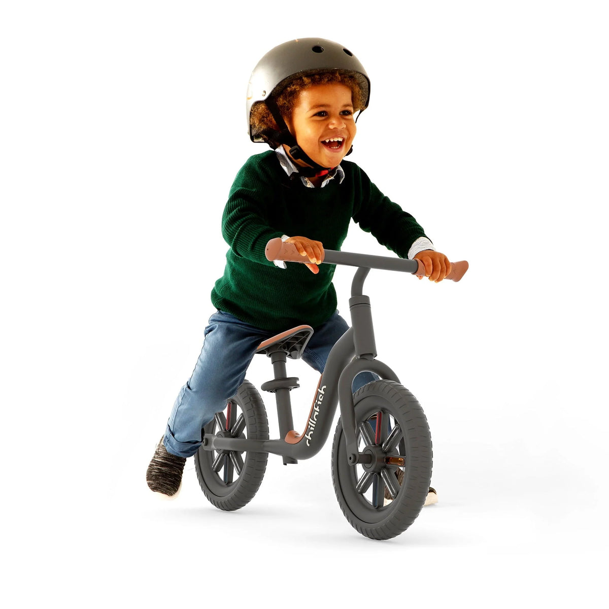 Chillafish Buzzi 10' Balance Bike for Kids 1.5 Years and Older, Lightweight Toddler Bike with Adjustable Seat