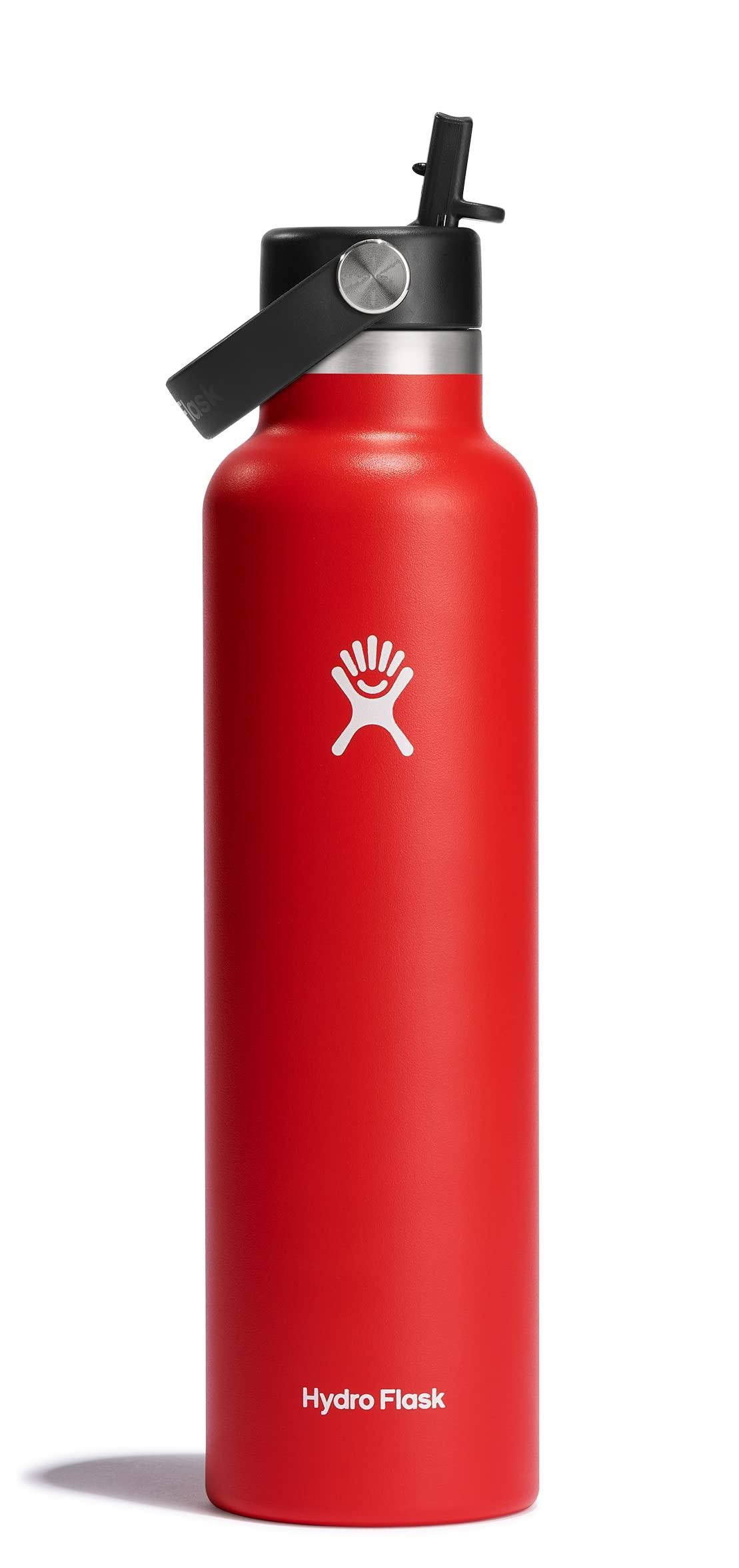 Hydro Flask 24 oz Standard Mouth Flex Straw Cap Goji