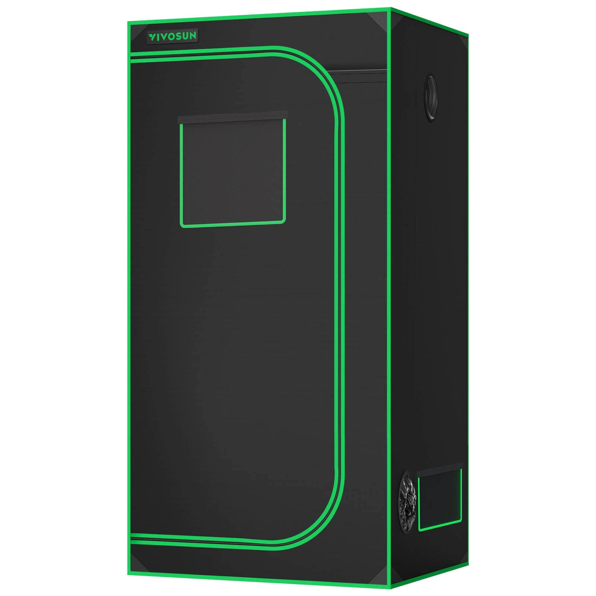 3x3 Grow Tent, 2-4 Plants Indoor Grow Room 36"x36"x72"