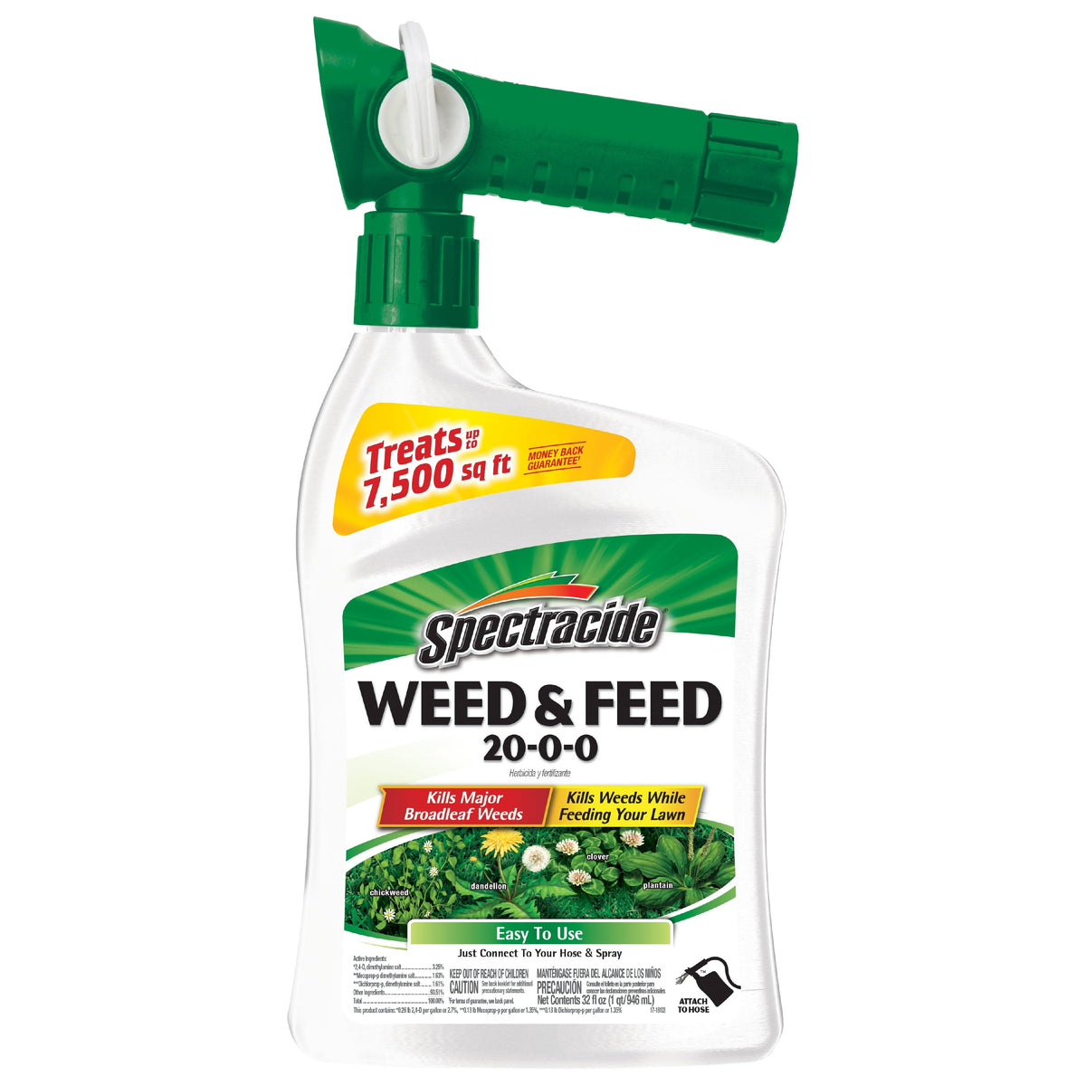 Spectracide Weed & Feed 20-0-0, Ready-to-Spray, 32-fl oz