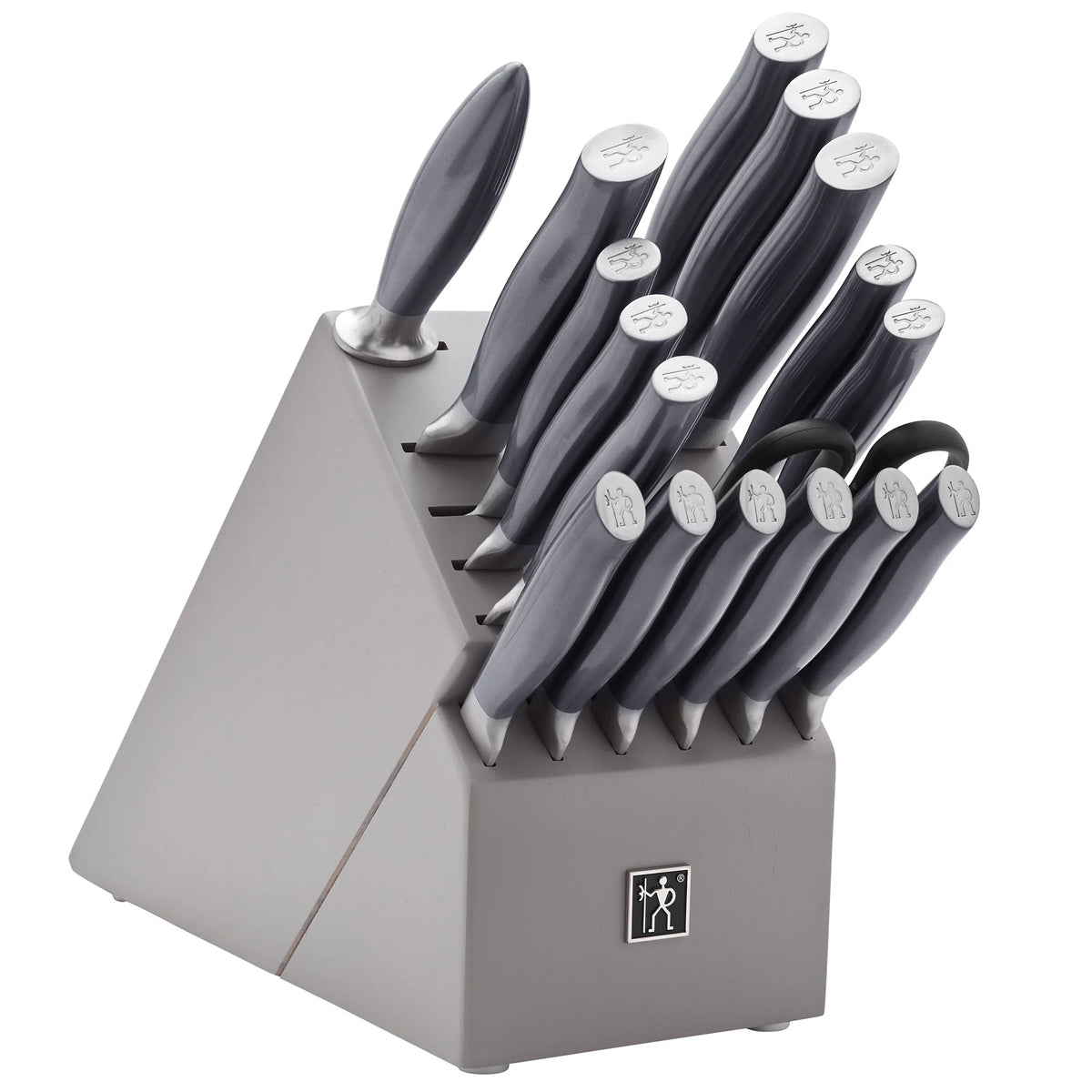 J.A. Henckels International Graphite 14 - Pc Self - Sharpening Knife Block Set