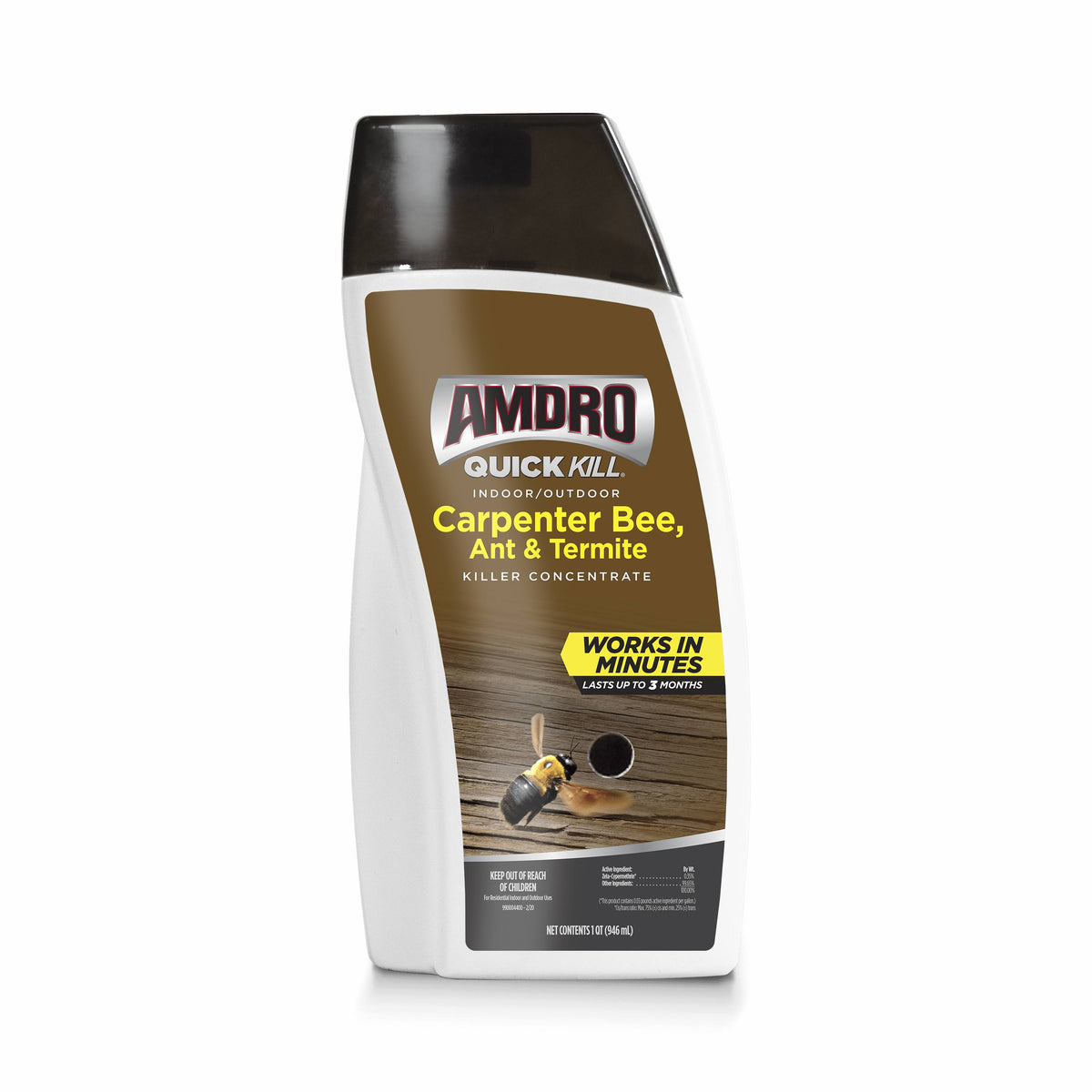 Amdro Quick Kill Carpenter Bee, Ant & Termite Killer Concentrate 32 oz