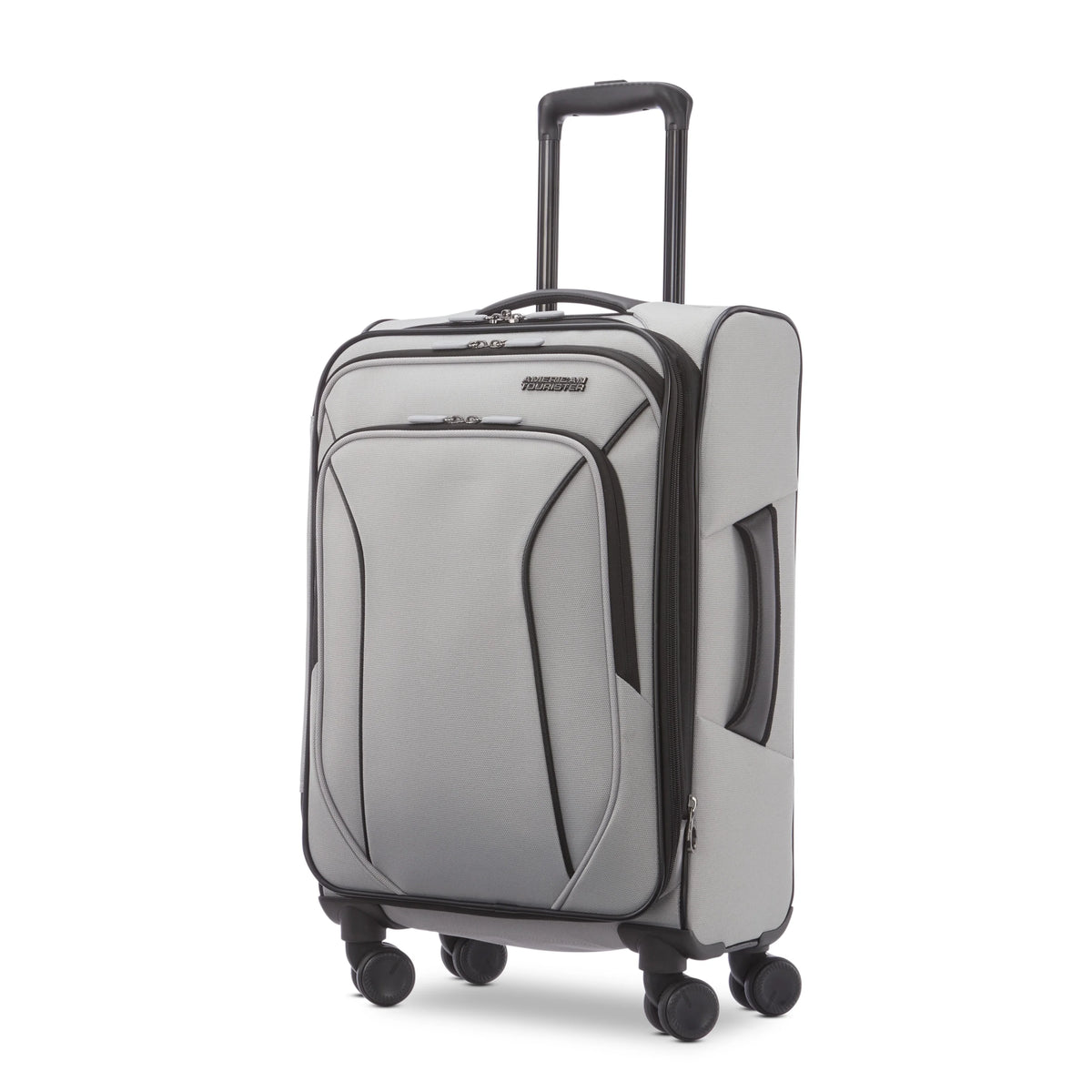 American Tourister X - Lite 3 - Piece Luggage Set with Spinner Wheels - Light Grey