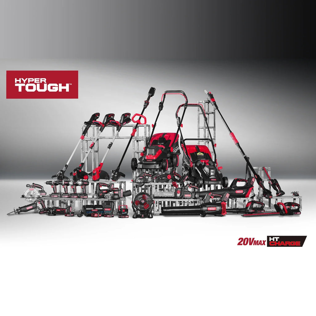Hyper Tough 20V 4.0ah Battery Powered 12in Brushless Chainsaw, HT22 - 401 - 03 - 03