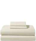 L.L.Bean 280-Thread Count Pima Cotton Percale Sheet Set, Queen Sheet Set, Cream