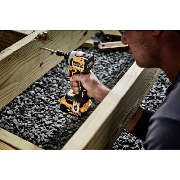 20V MAX Lithium-Ion Cordless Brushless 4 Tool Combo Kit with (2) 4.0Ah Batteries. Charger. and Kit Bag