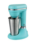 Brentwood 15oz Classic Milkshake Maker, Turquoise , Turquoise/Aqua
